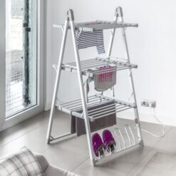 Elektrisch Opvouwbaar Droogrek 30 Stangen 300W