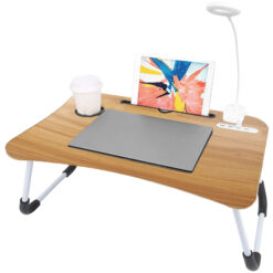 Laptop tafel met 4 USB poorten en opklapbaar