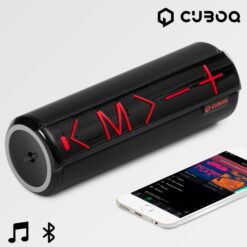 CUBOQ Cylinder Bluetooth Luidspreker Met Standaard